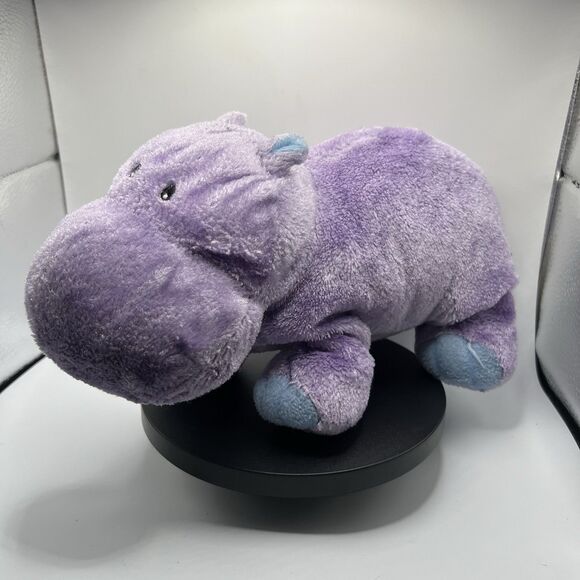 Baby Gund SOFT PURPLE CHUBBLES THE HIPPO 12" Plush Stuffed Animal Toy - Picture 1 of 4